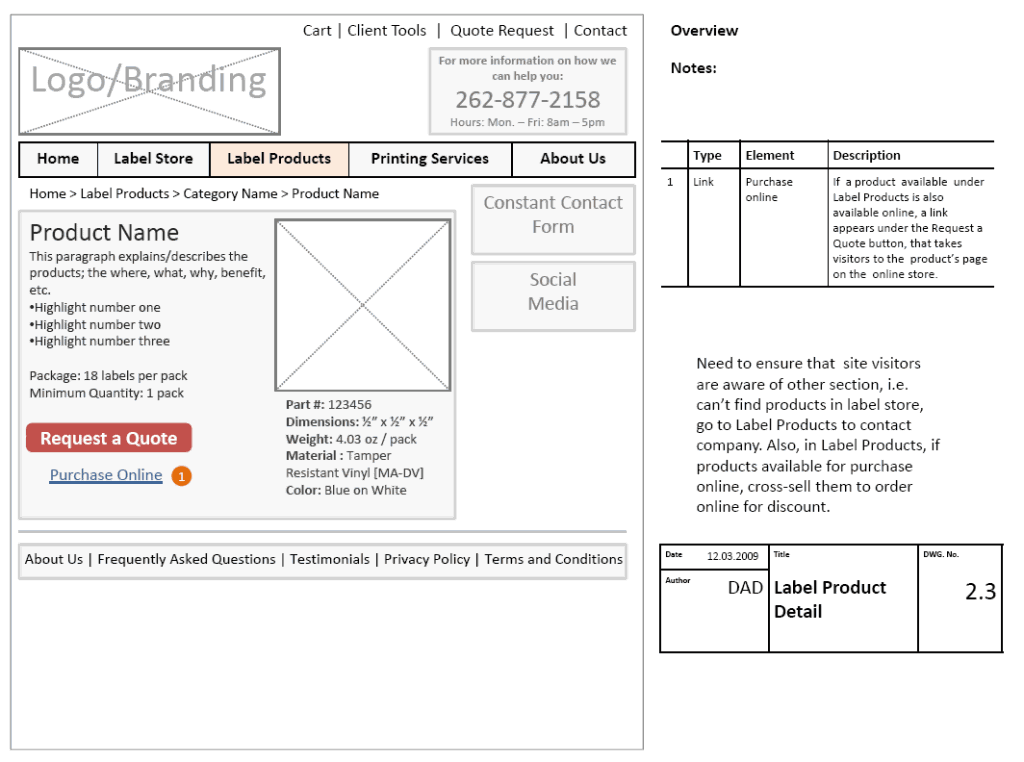 blp-wireframe-06-product Label Product Detail Wireframe