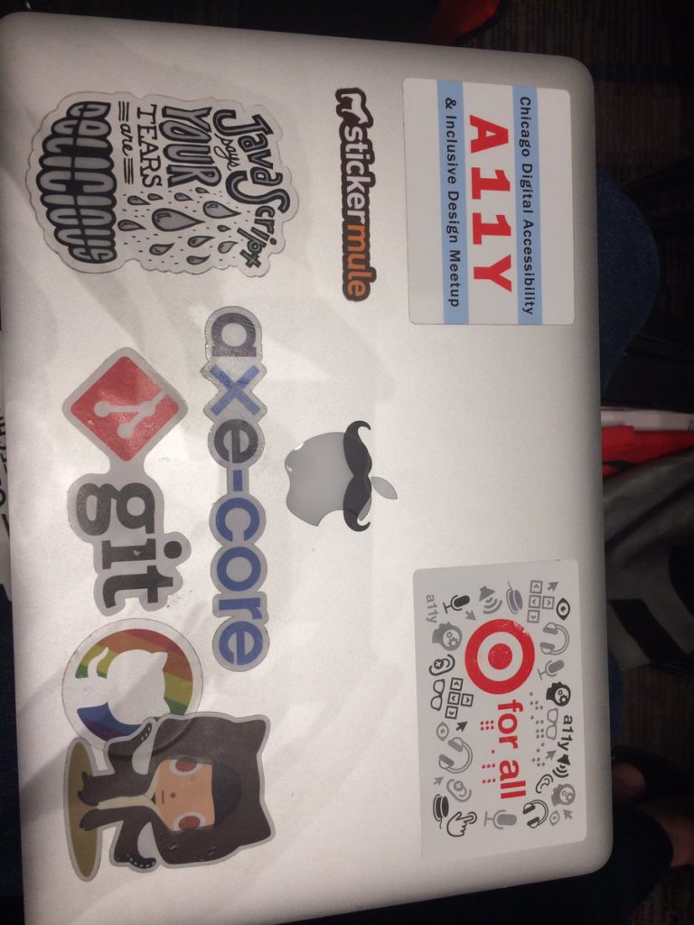 Laptop stickers