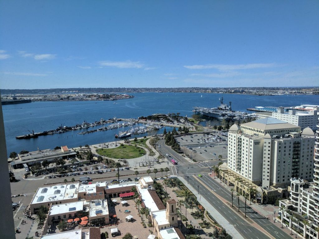 View from Grand Manchester Hyatt