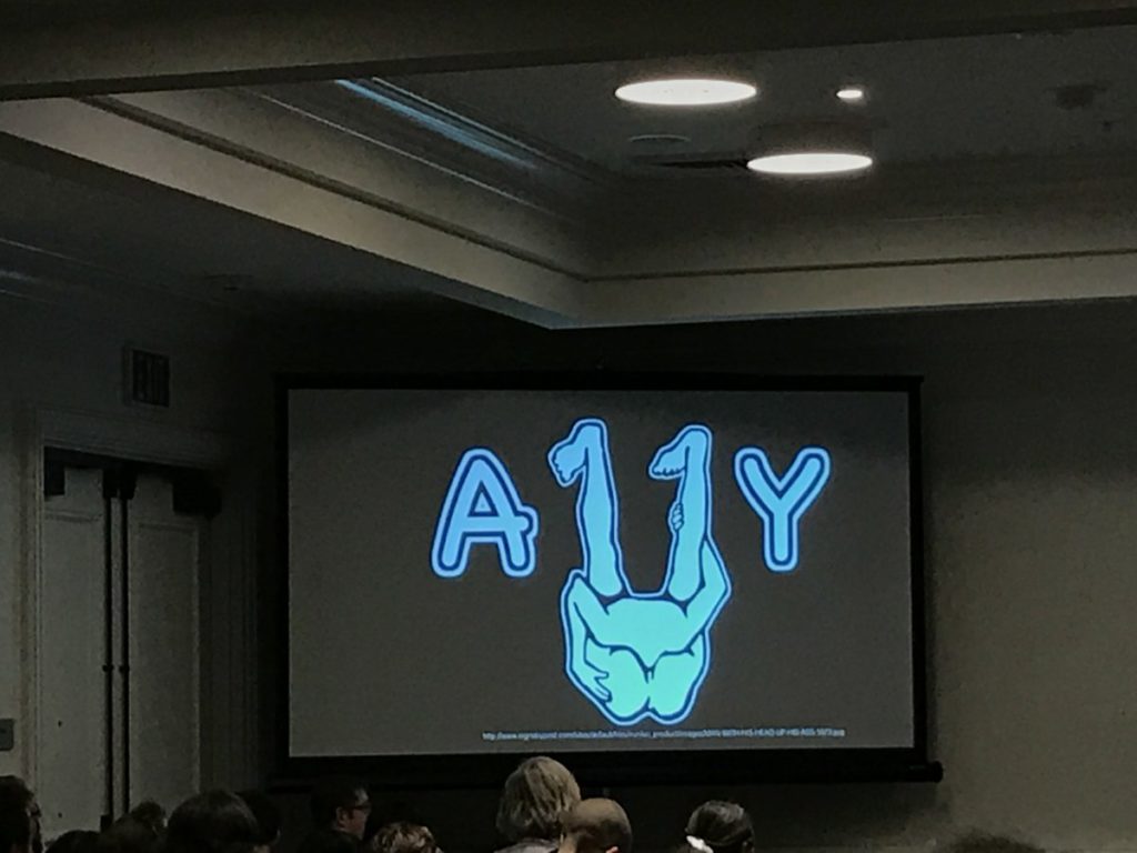 Proposed A11Y sticker