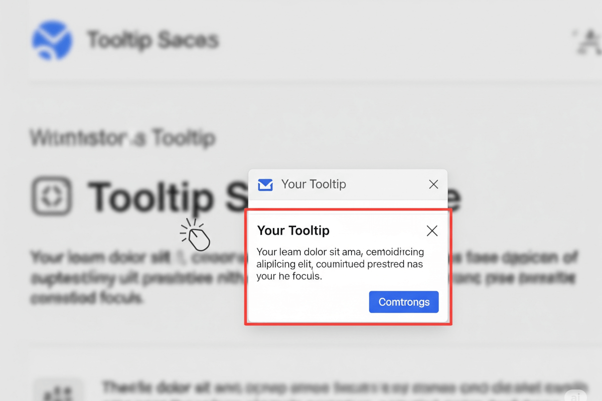 Screenshot of a tooltip invoked on hover