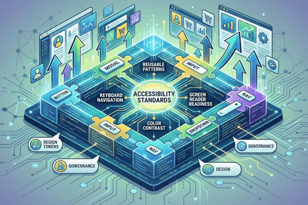 Futuristic diagram showcasing 