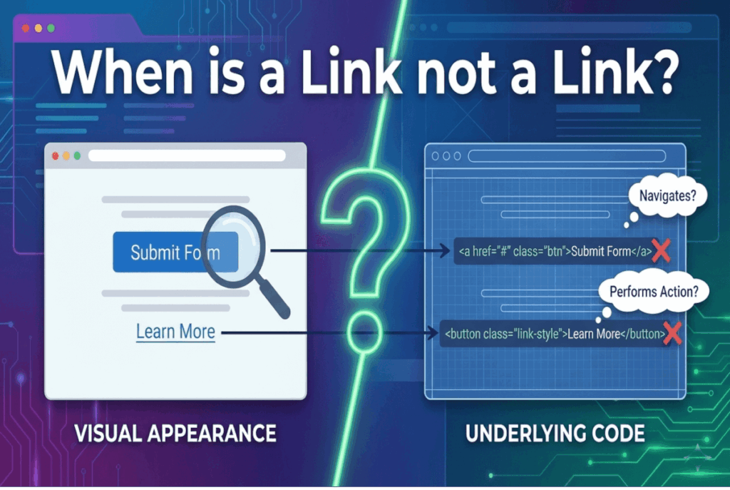 When is a Link Not a Link