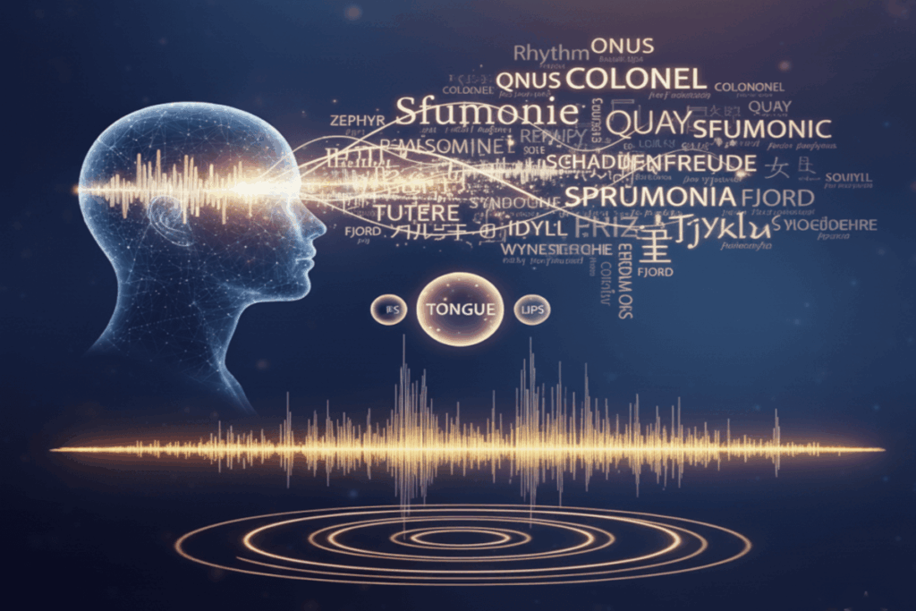 Speaking the words that may be difficult to pronounce