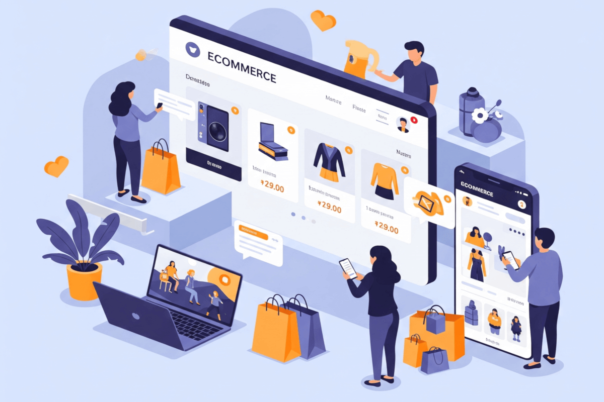 eCommerce, both desktop web and native mobile apps